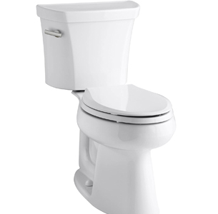 Kohler K-3999-0 Highline Comfort Height Two-piece Elongated Toilet